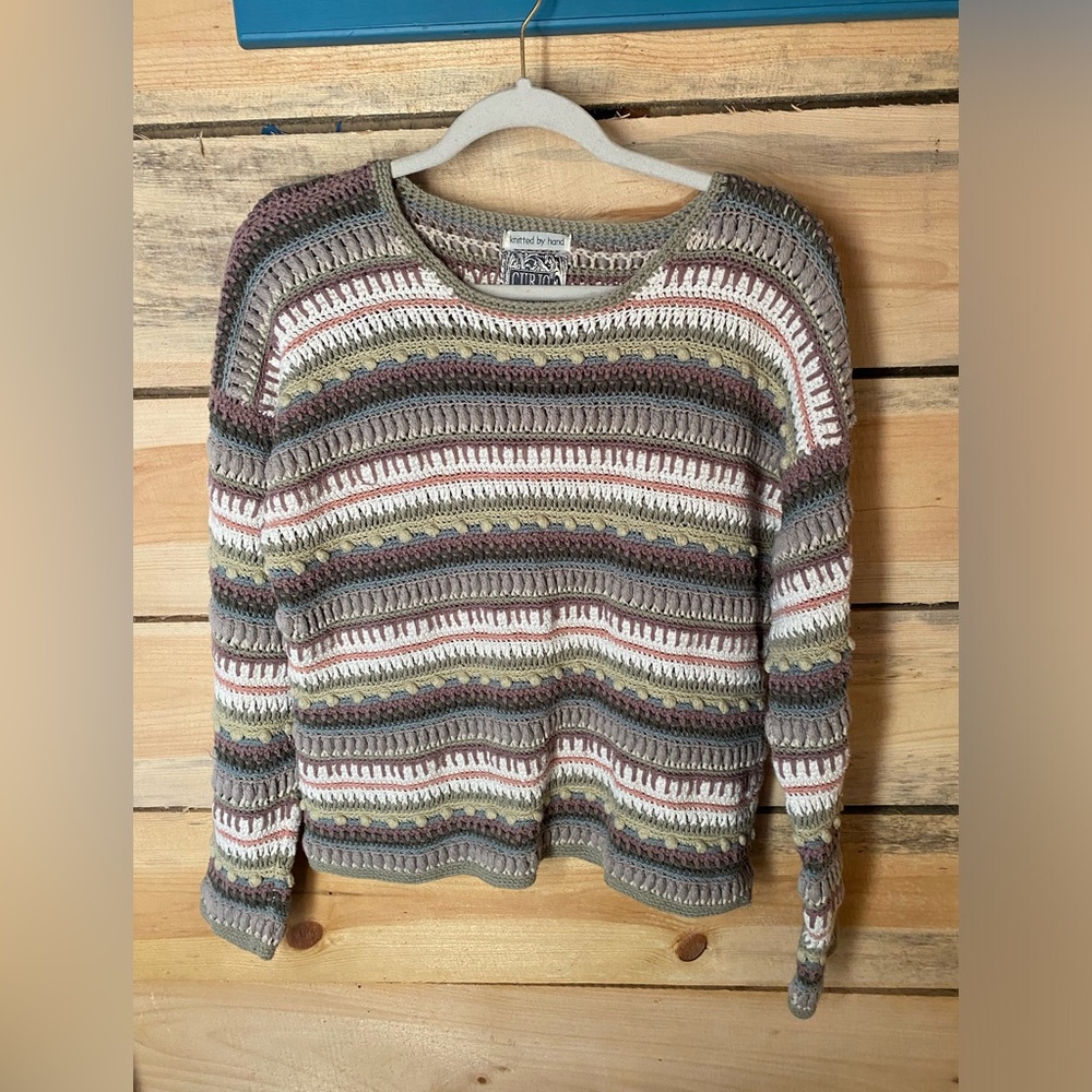 Anthropologie Curio Long Sleeve sweater